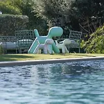 Exceptional A C 4br 8p With Pool & Sea View 아파트 포트 그리모