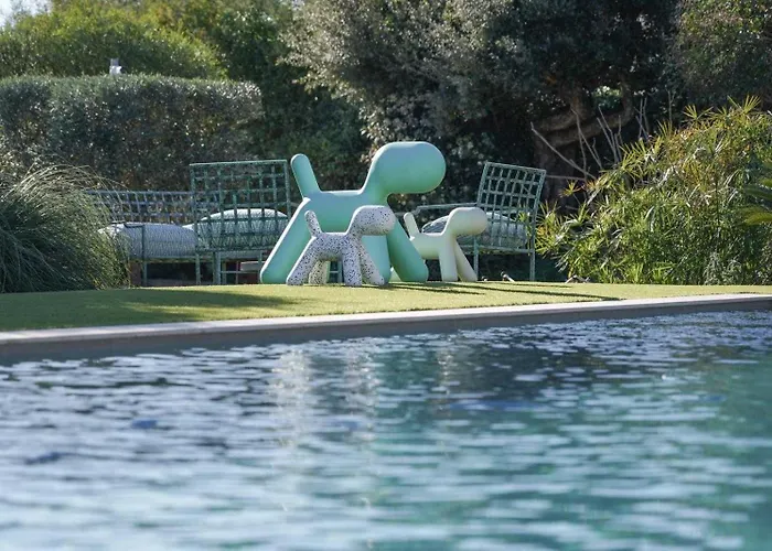 Exceptional A C 4br 8p With Pool & Sea View Apartamento Port Grimaud