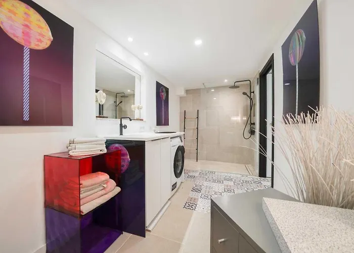 Exceptional A C 4br 8p With Pool & Sea View Apartamento